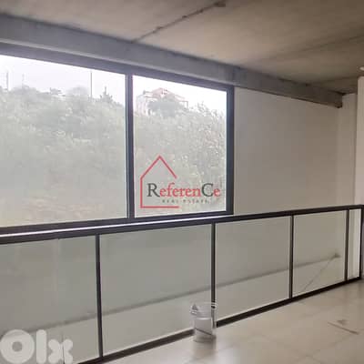 2 floors shop for rent in Amchit محل طابقين للإيجار في عمشيت