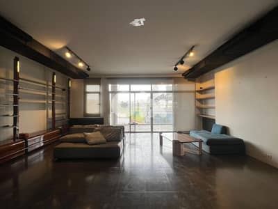 L20421 - Semi-Furnished 3-Bedroom Apartment For Sale in Badaro