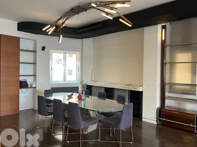 L20421 - Semi-Furnished 3-Bedroom Apartment For Sale in Badaro