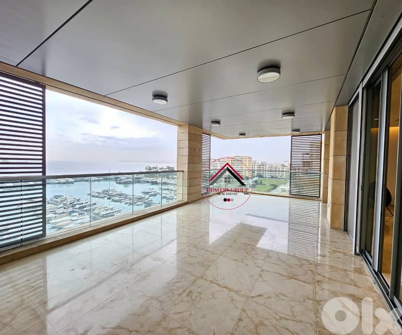 Waterfront City - Dbayeh ! 5 Bedrooms Marina View Apartment for sale 0