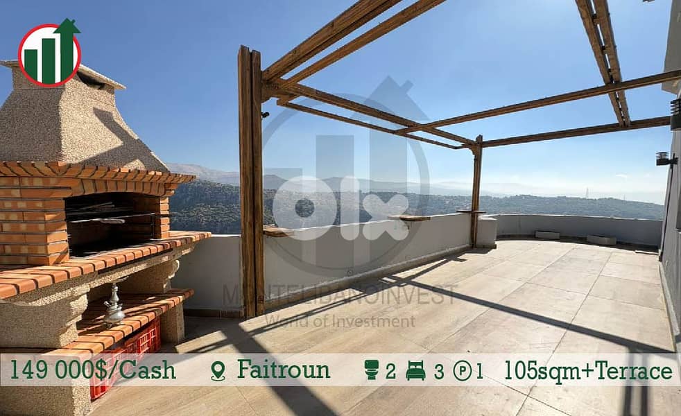 Duplex-Chalet for sale in faitroun With open mountain view !!! 0