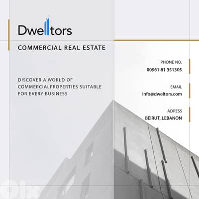 Warehouse for rent in AWKAR - 470 MTS2 - 3.5 MT Height