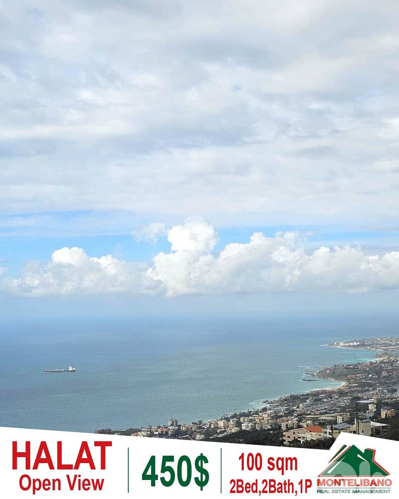 100 sqm Apartment For Rent in Halat حالات with Open View 0