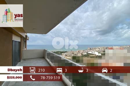 Dbayeh 210m2 | Well Maintained | Astonishing View | Catch | PAN