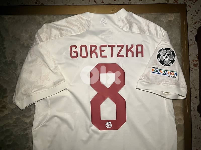 Bayern Munich goretzka 8 third kit 0