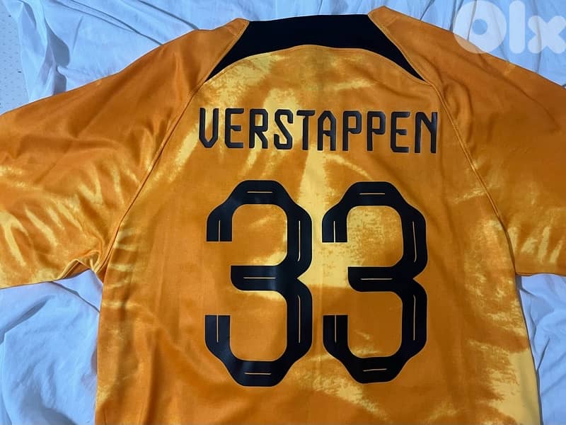Netherlands verstappen the world F1 champion jersey 2