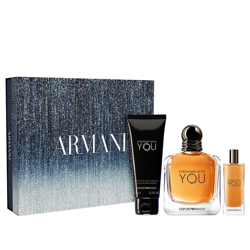 Emporio Armani Stronger With You Eau de Toilette Holiday Set (100mL + 0