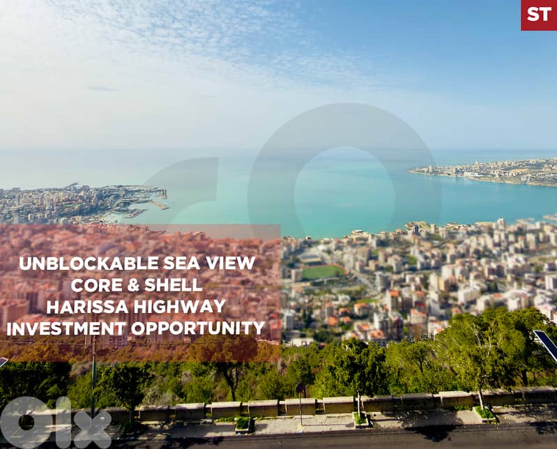 Unblockable sea view, sea view ,Harissa/حريصا REF#ST132865 0