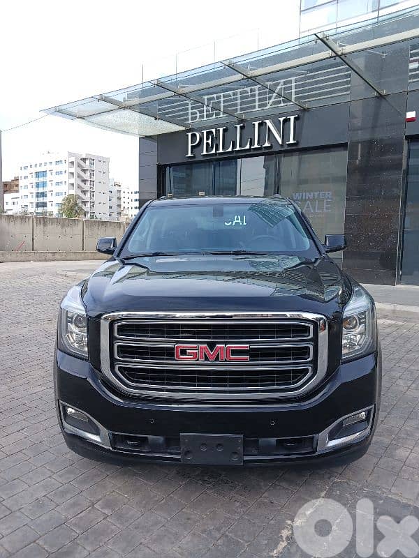GMC YUKON SLE MODEL 2019 BLACK IN BLACK 0