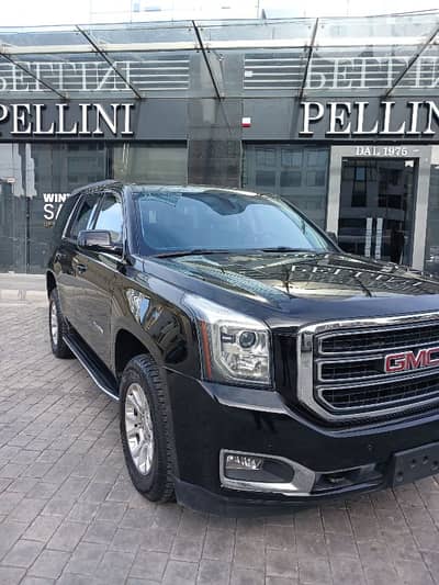 GMC YUKON SLE MODEL 2019 BLACK IN BLACK