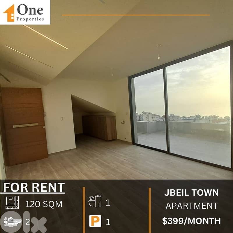 APARTMENT FOR RENT IN JBEIL TOWN 0