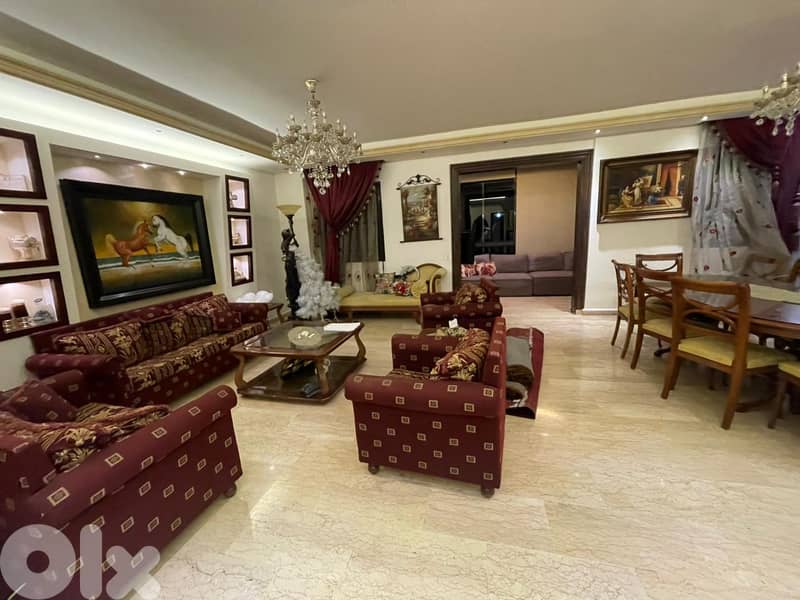 FULLY FURNISHED APARTMENT FOR SALE IN MANSOURIEH PRIME, (MA-480) 0