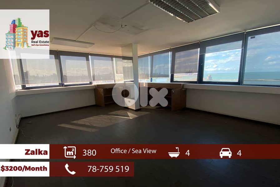 Zalka 380m2 | Office | Sea View | High End | Active Street | PAN 0