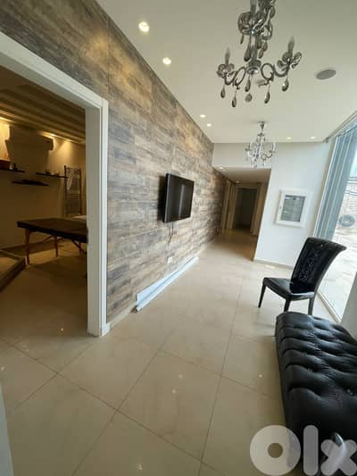 FULLY EQUIPPED SPA WITH SOLARIUM FOR RENT IN MANSOURIEH, (MANR-285)