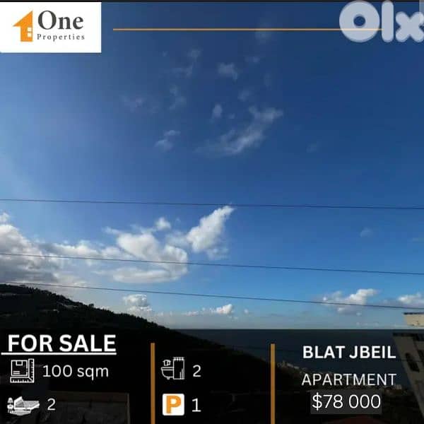 APARTMENT FOR SALE IN BLAT 0