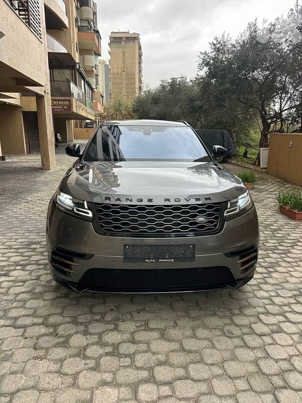 Range Rover Velar P 250 R-Dynamic 2018 gray on black (clean carfax) 0