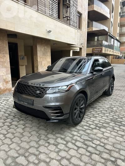 Range Rover Velar P 250 R-Dynamic 2018 gray on black (clean carfax)