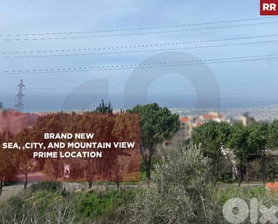 sea ,city and mountain view,  Parking , Aaitat/عيتات REF#RR132908