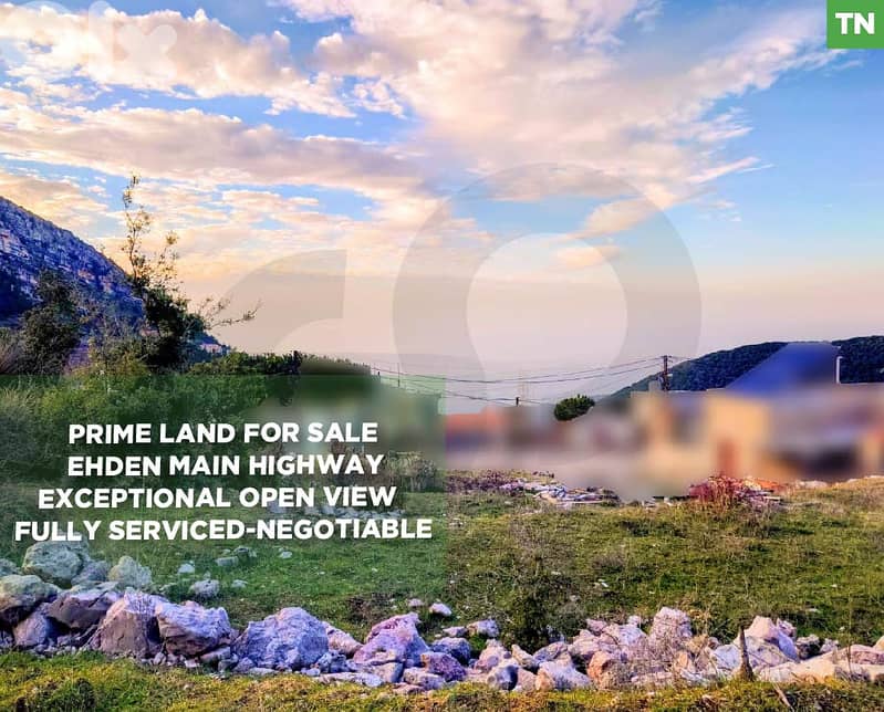 Ehden –Open View Over Tripoli, Koura & Saydet El Hosn REF#TN127381 0