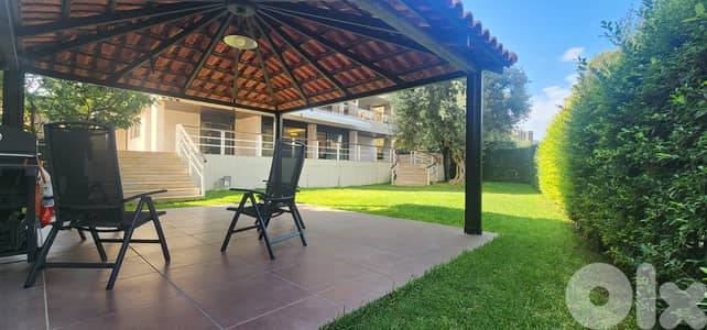 L14587 - High-End Finishing Apartment With Garden for Sale In Yarzeh