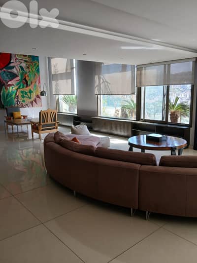 PRIVATE POOL 4 MASTER BEDS DUPLEX IN HAZMIEH PRIME + TERRACE, (HAR-276