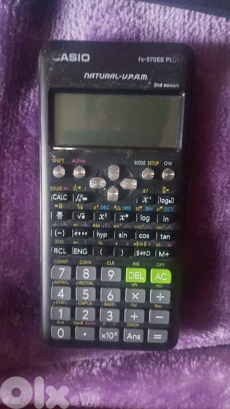 casio calculator fx-570ES plus with cover 0