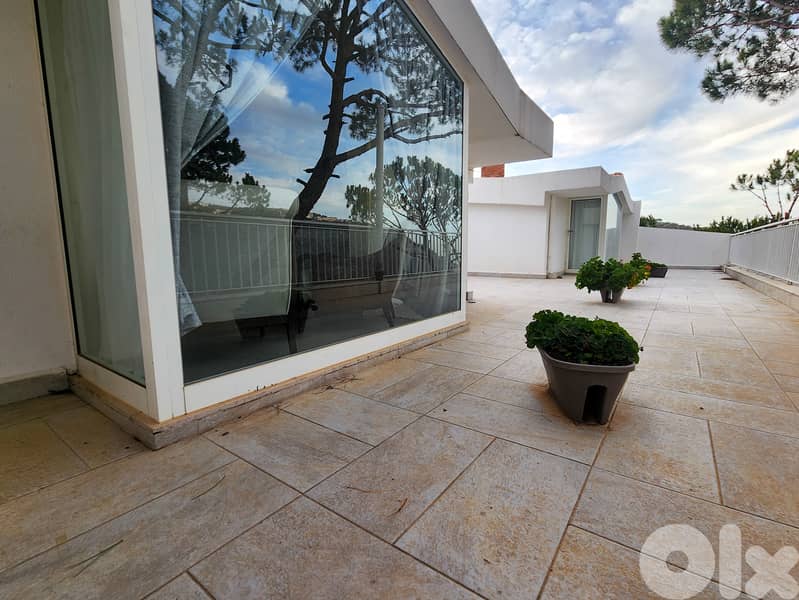 160 SQM FURNISHED Rooftop in Broumana (Mar Chaaya) + View & TERRACE 0