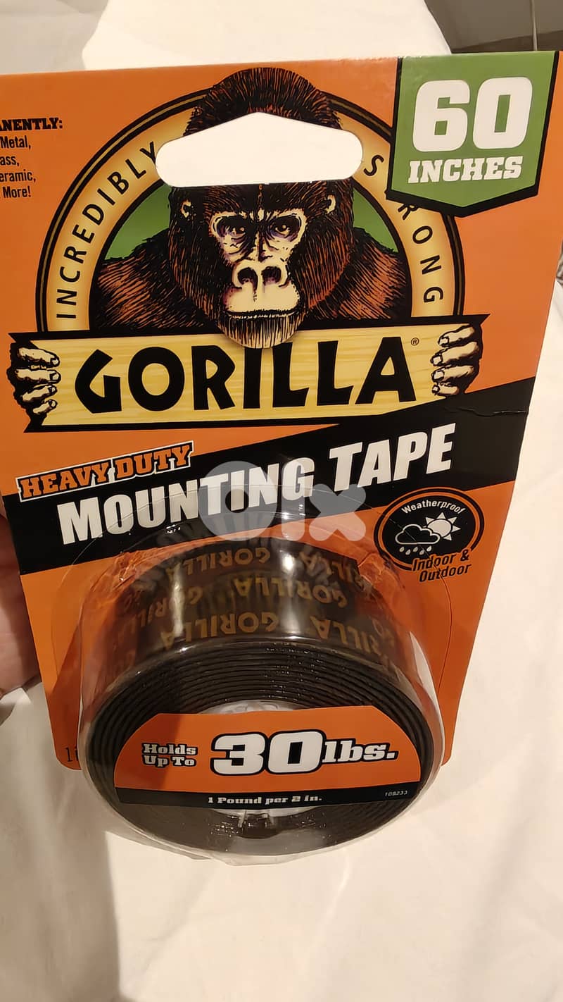 Gorilla double sided mounting tape 0
