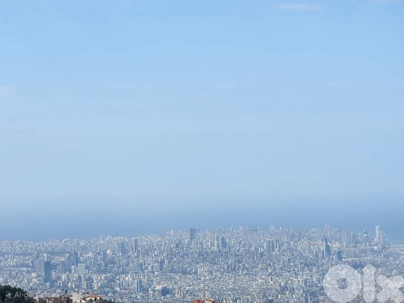 600 SQM Land in Mar Chaaya, Metn overlooking the Mountains & the Ocean 0