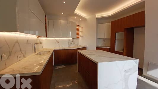 Luxurious Penthouse for Sale in Achrafieh, Pool, Terrace, open view.