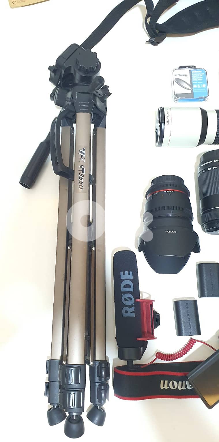 Canon D80 & 6 lenses 8