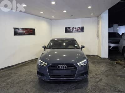 2018 Audi A3 25 TFSI Nardo Grey/Red Leather Company Source&Maintenance