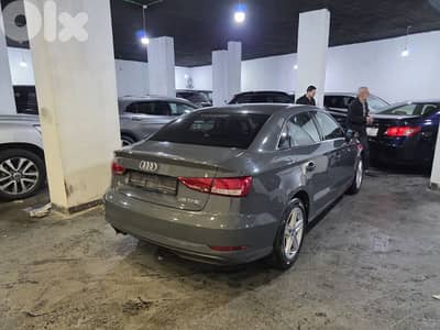2018 Audi A3 25 TFSI Nardo Grey/Red Leather Company Source&Maintenance