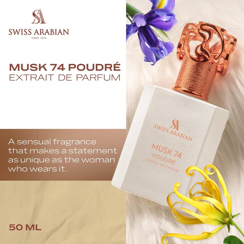 Swiss Arabian Musk 74 Poudre Eau de Parfum 50 ml (Women) 5