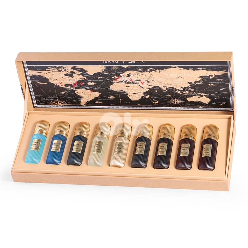 Ibrahim AlQurashi Tobacco Collection Discovery Set (9 x 20 mL Eau de Parfum) (Unisex) 0