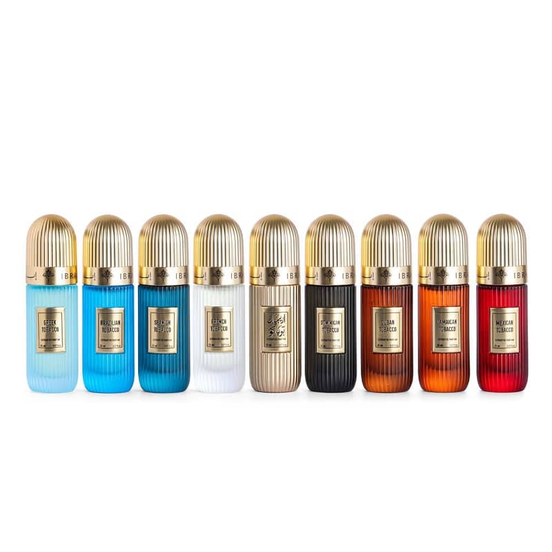 Ibrahim AlQurashi Tobacco Collection Discovery Set (9 x 20 mL Eau de Parfum) (Unisex) 2