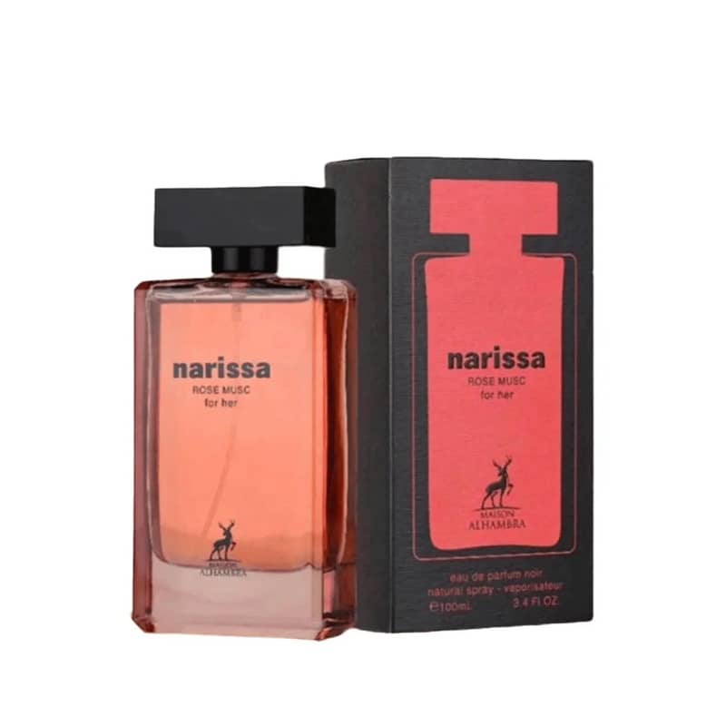 Maison Alhambra Narissa Rose Musc For Her Eau de Parfum – 100 ml – For Women 0