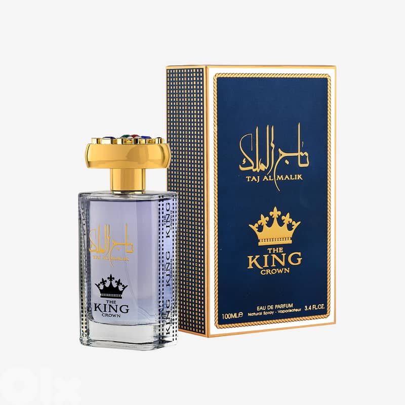 Lattafa Ard Al Zaafaran Taj Al Malik “The King Crown” Eau de Parfum 100 mL – For Men 0