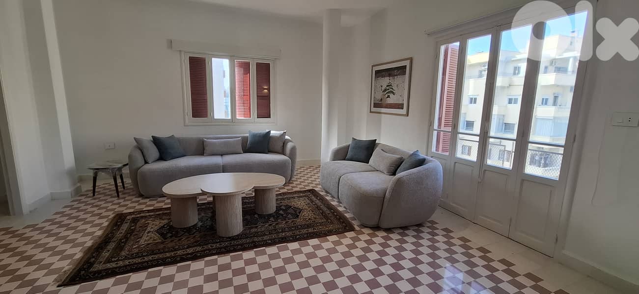 St Georges Hospital Area | Bright Achrafieh apartment for Rent 0
