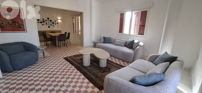 St Georges Hospital Area | Bright Achrafieh apartment for Rent