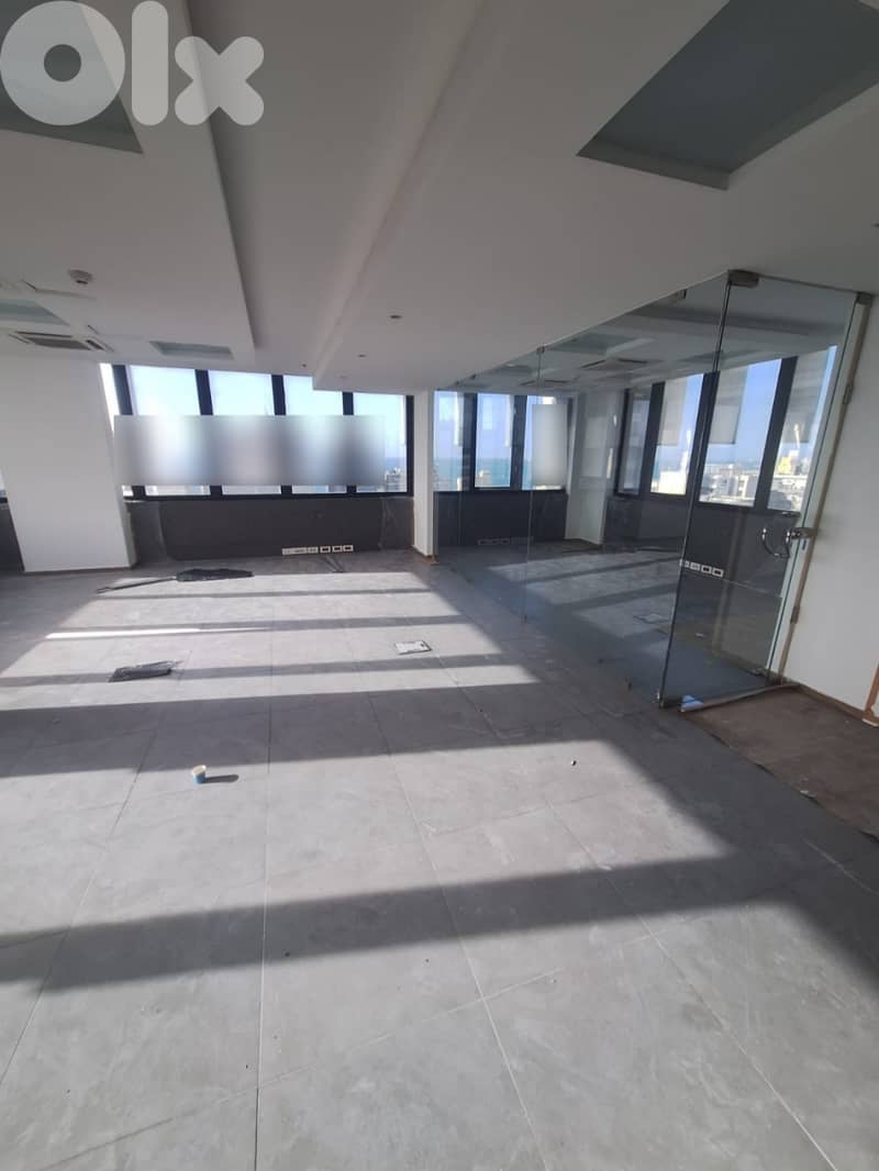 SEA VIEW OFFICE FOR RENT IN JAL EL DIB PRIME, (JDBR-102) 0