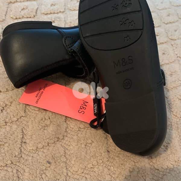 M&S  Black balerine for kids 6