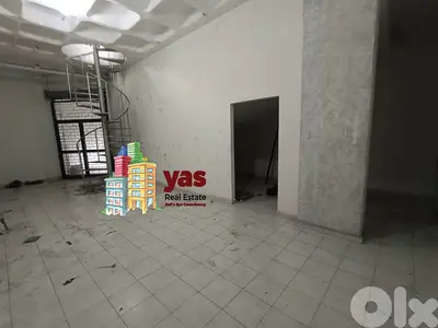 Baouchrieh 120m2 | Shop | 3 floors | Rent | Perfect Investment | AA