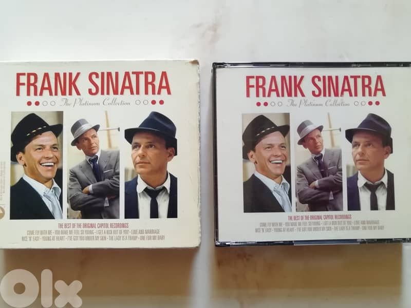Frank Sinatra ‎3 CDs The Platinum Collection 0