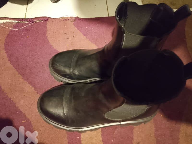 Bershka leather boots. 0