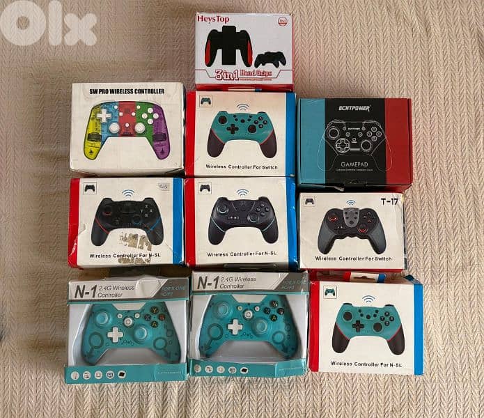 ps3 ps5 xbox nintendo controllers 8