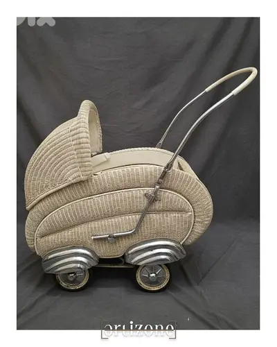 vintage pram stroller