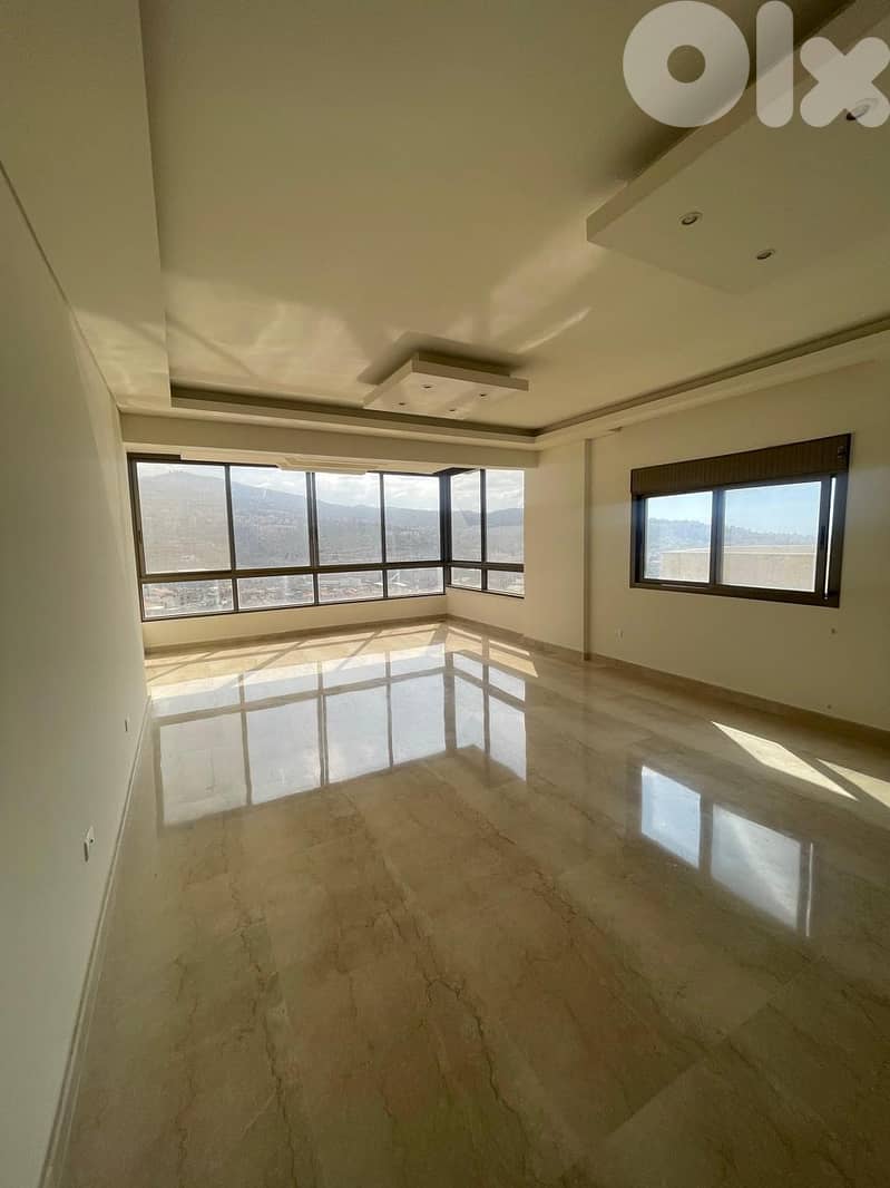 OPEN VIEW 3 BEDROOMS APARTMENT IN BAABDA PRIME, (BA-496) 0