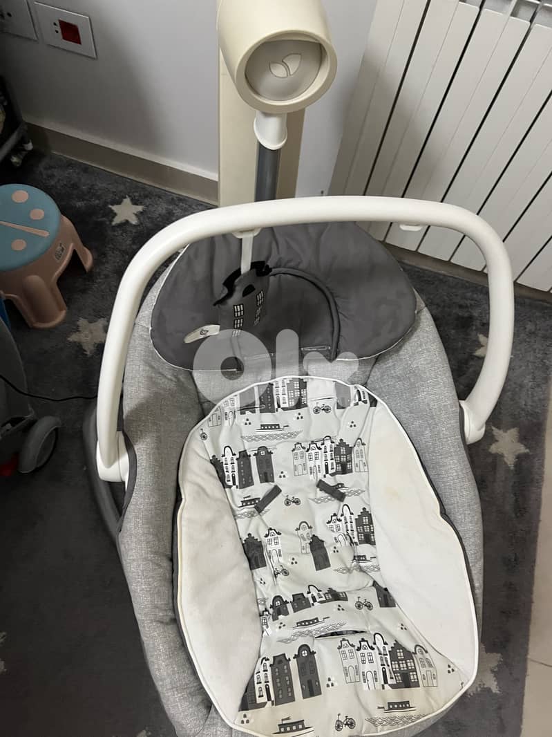 Joie Baby 2-in-1 Serina Infant/Baby Swing & Rocker 8