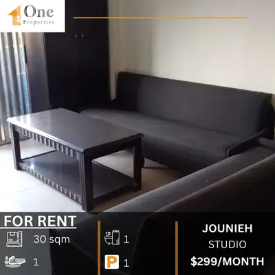 STUDIO APARTMENT FOR RENT IN JOUNIEH